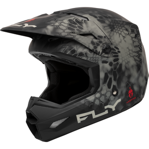 Fly Racing Kinetic S.E. Kryptek Helmet (2024) - Matte Grey/Black